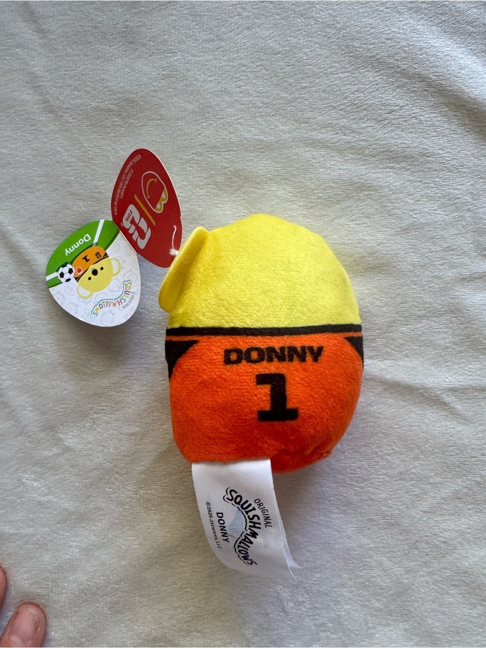 FIFA McDonald’s Donny Plush Happy Meal toy - Picture 3 of 6